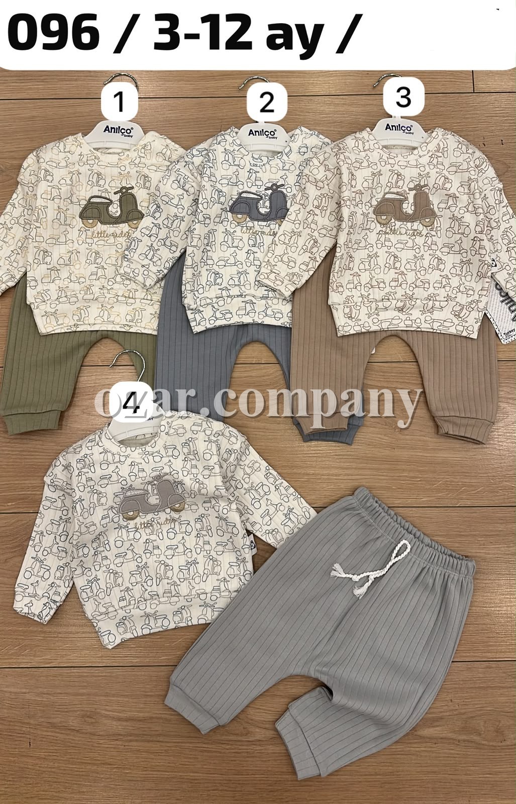 Костюм Для Мальчика Anilco (3-6/6-9/9-12мес.)