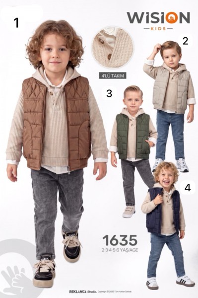 Костюм Четвёрка Для Мальчика Wision (2-3-4-5-6лет) 