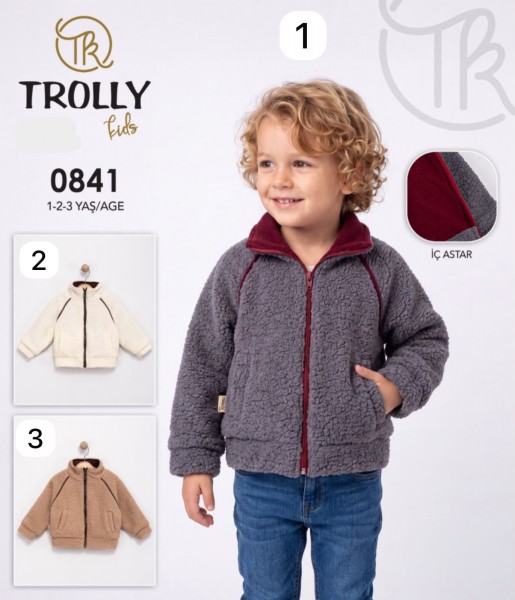 Утеплённая Кофта Для Мальчика Trolly (1-2-3лет) 