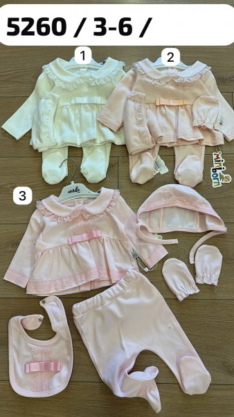Комплект Для Девочки Mini Born (3-6мес.)