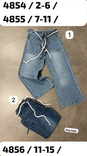 Джинсы Для Девочки City Wear (7-8-9-10-11лет)