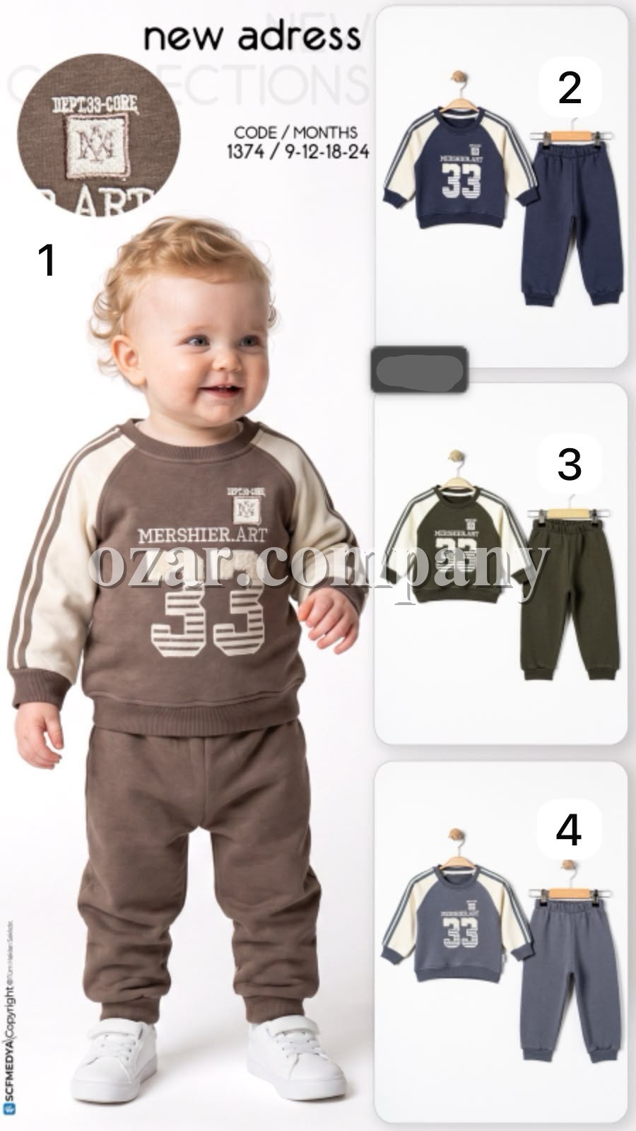 Костюм Для Мальчика New Adress (9-12-18-24мес.)