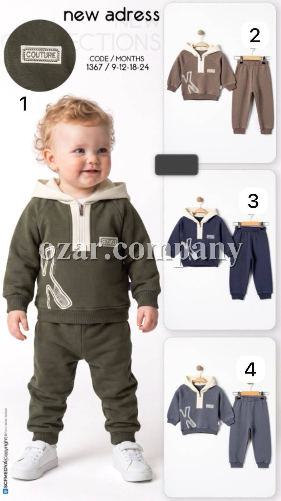 Костюм Для Мальчика New Adress (9-12-18-24мес.)