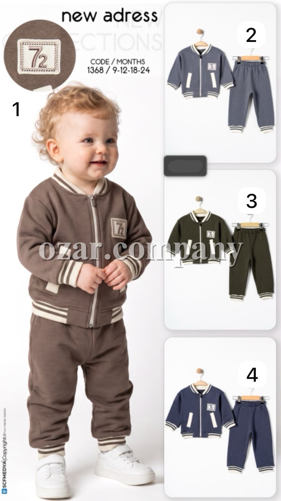 Костюм Для Мальчика New Adress (9-12-18-24мес.)