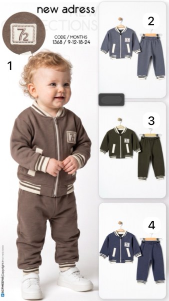 Костюм Для Мальчика New Adress (9-12-18-24мес.)