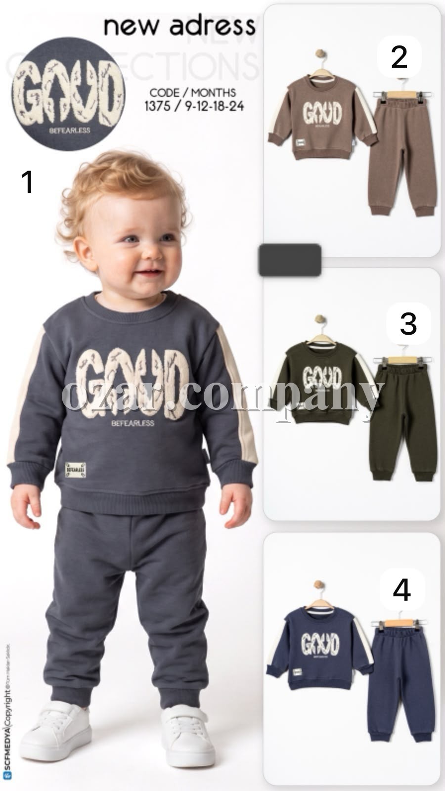 Костюм Для Мальчика New Adress (9-12-18-24мес.)
