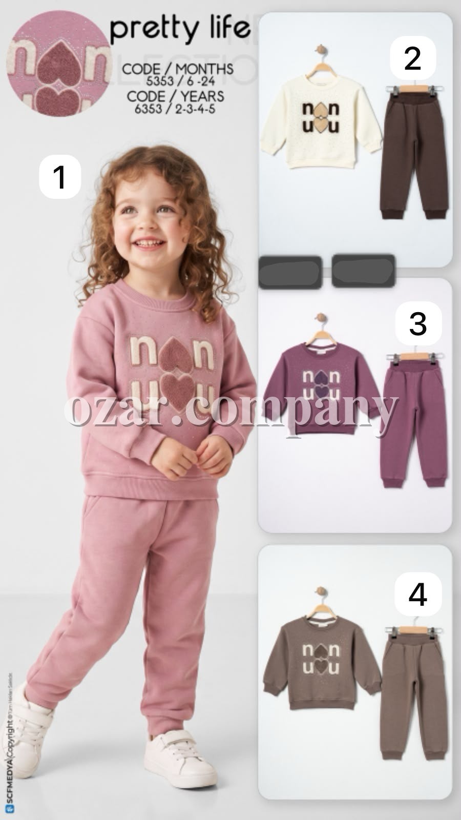 Костюм Для Девочки Pretty Life (2-3-4-5лет)