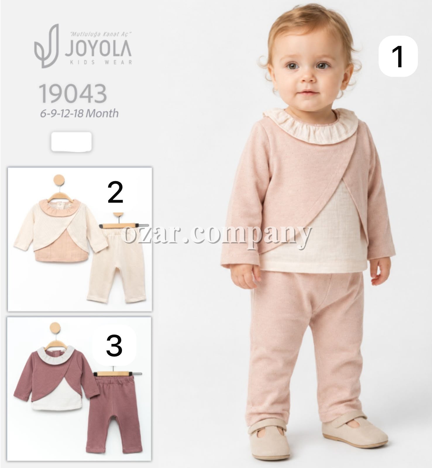 Костюм Для Девочки Joyola (6-9-12-18мес.)