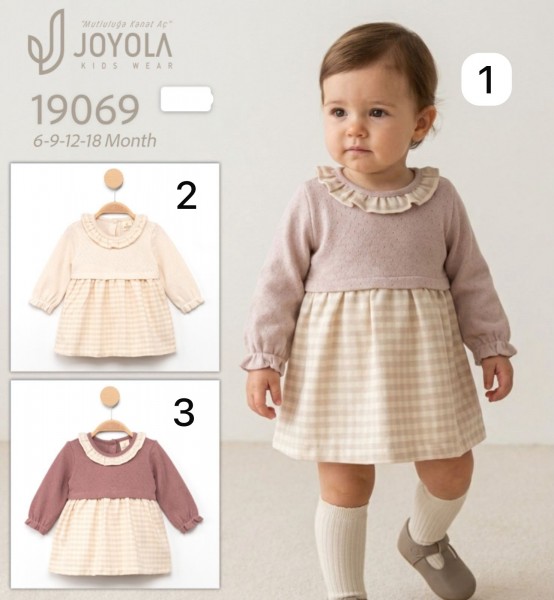 Платье Для Девочки Joyola (6-9-12-18мес.)