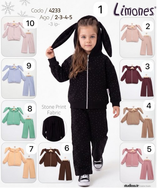 Костюм Тринитка Для Девочки Limones (2-3-4-5лет)