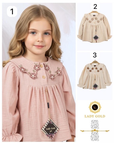 Блузка Для Девочки Lady Gold (6-7-8-9лет) 