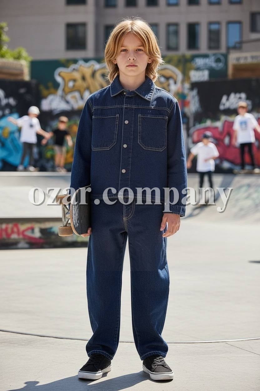 Джинсовый Костюм Для Мальчика Golf Club (9-10-11-12-13-14лет) 