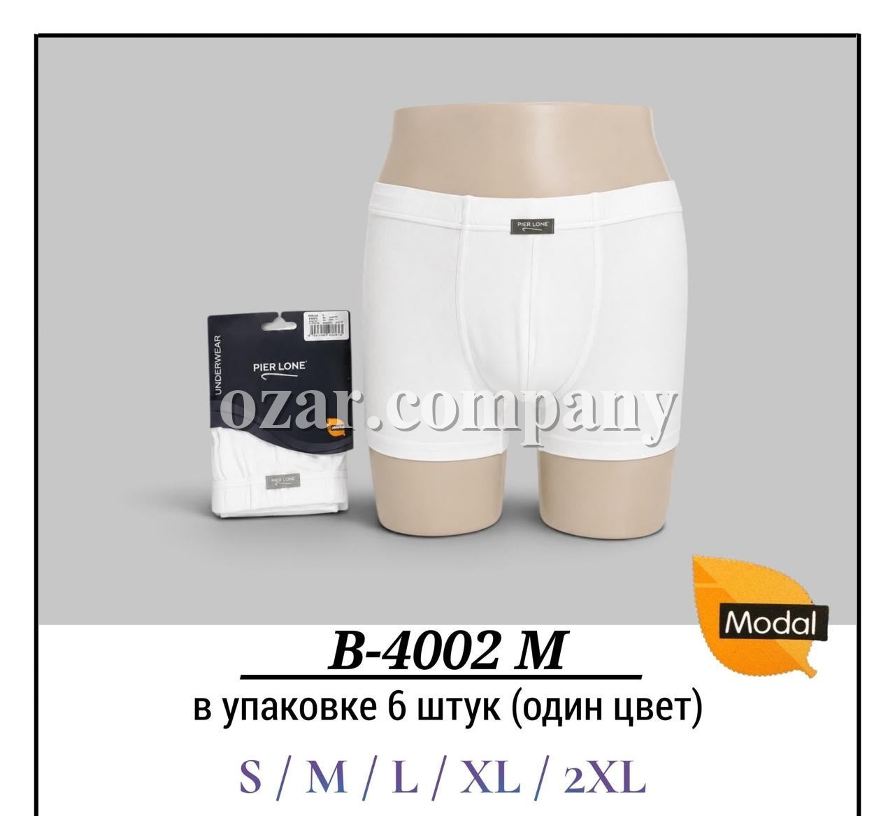 Трусы Мужские Modal Pier Lone (S/M/L/XL/2XL)
