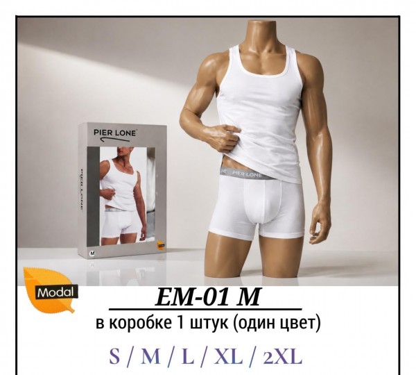 Комплект Нижнего Белья Мужской Modal Pier Lone (S/M/L/XL/2XL)