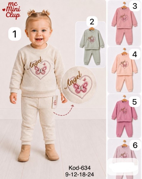 Костюм Тройка Для Девочки Mini Clup (9-12-18-24мес.)