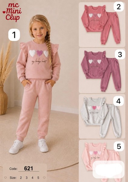 Костюм Тройка Для Девочки Mini Clup (2-3-4-5лет)