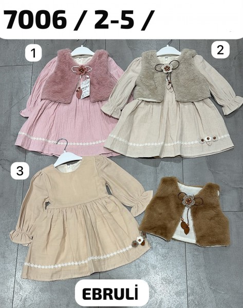 Платье Для Девочки Ebruli (2-3-4-5лет)