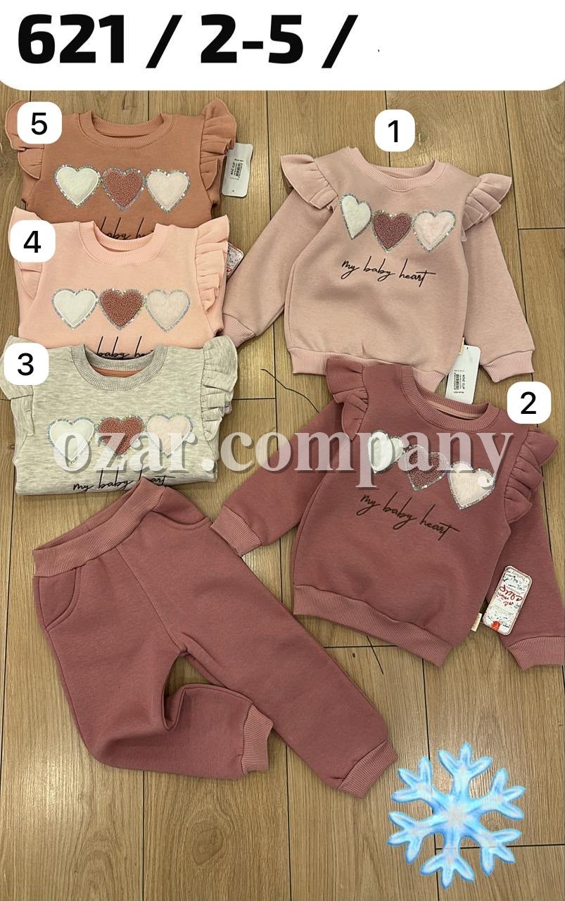 Костюм На Флисе Для Девочки Mini Clup (2-3-4-5лет)