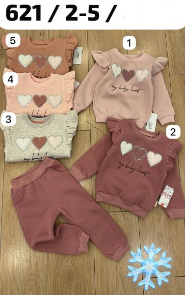 Костюм На Флисе Для Девочки Mini Clup (2-3-4-5лет)