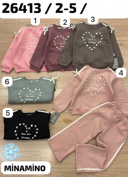 Костюм На Флисе Для Девочки Minamino (2-3-4-5лет)