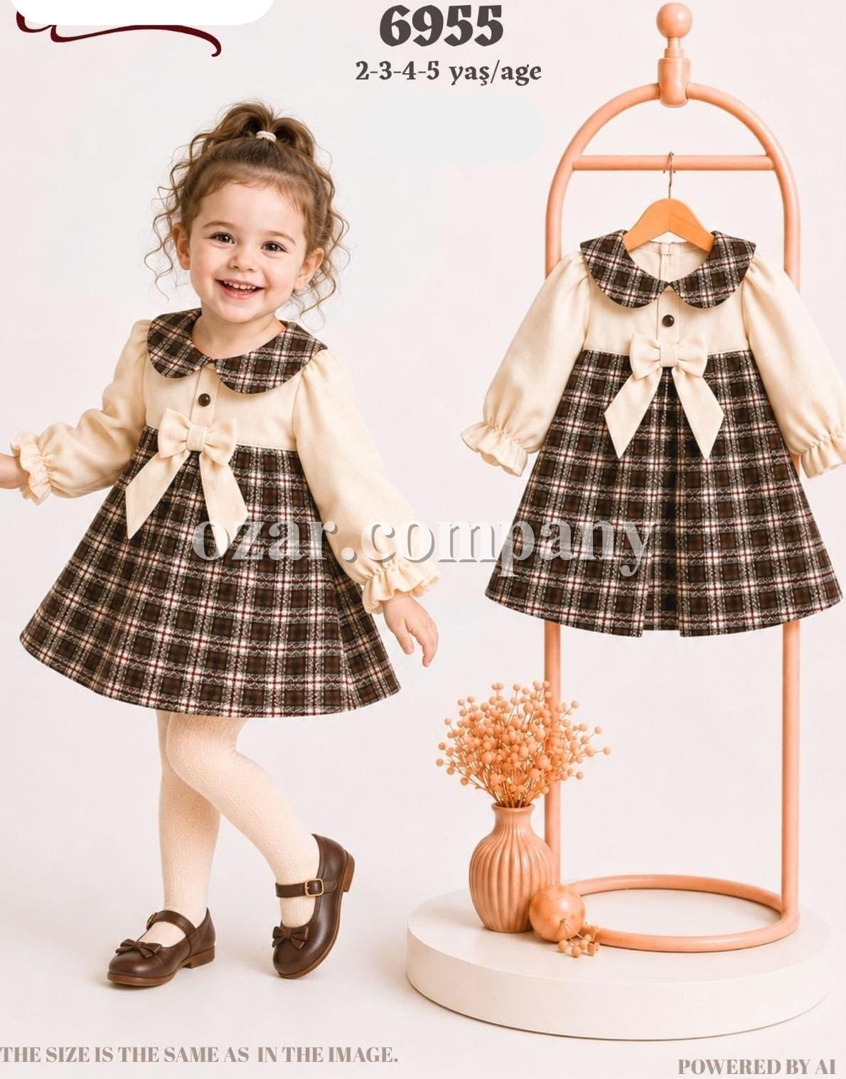 Платье Для Девочки Cocoland  (2-3-4-5лет)