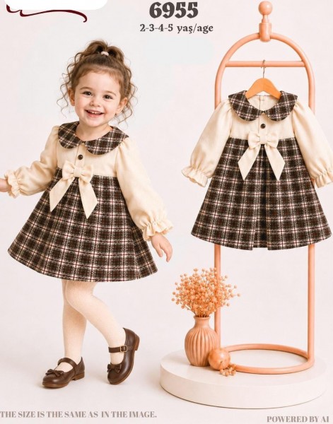 Платье Для Девочки Cocoland  (2-3-4-5лет)