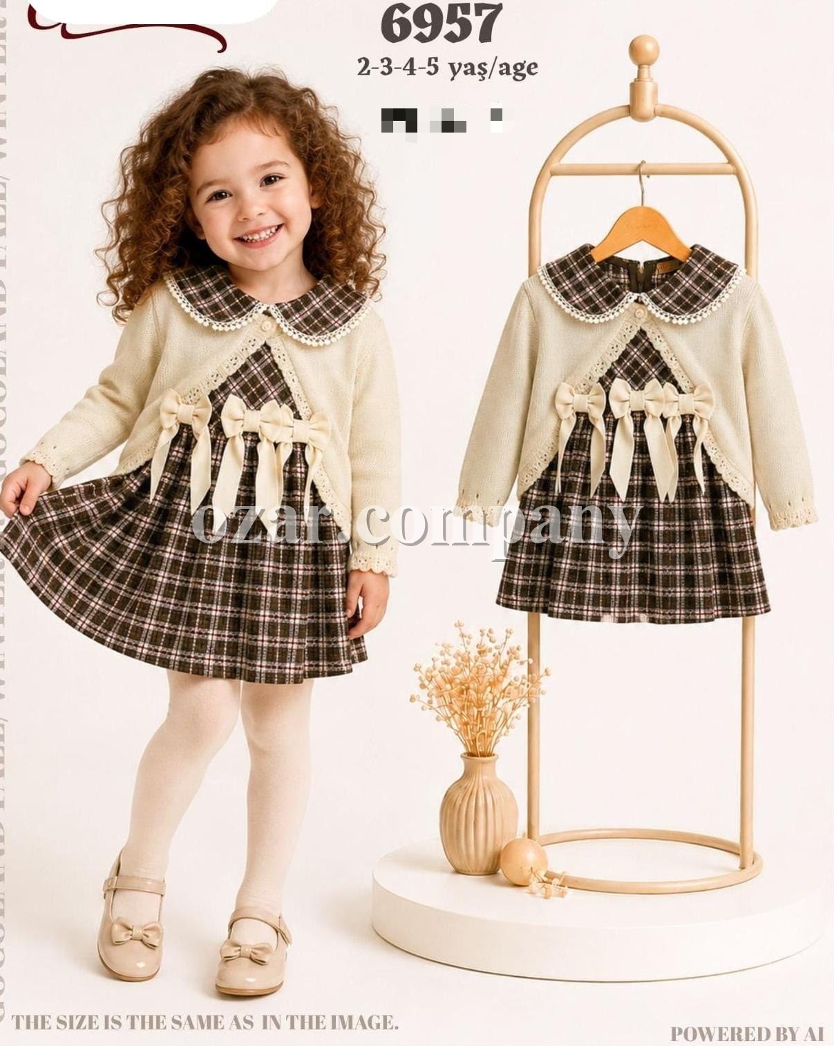 Платье Для Девочки Cocoland  (2-3-4-5лет)