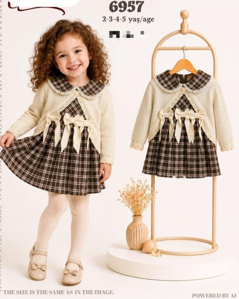Платье Для Девочки Cocoland  (2-3-4-5лет)
