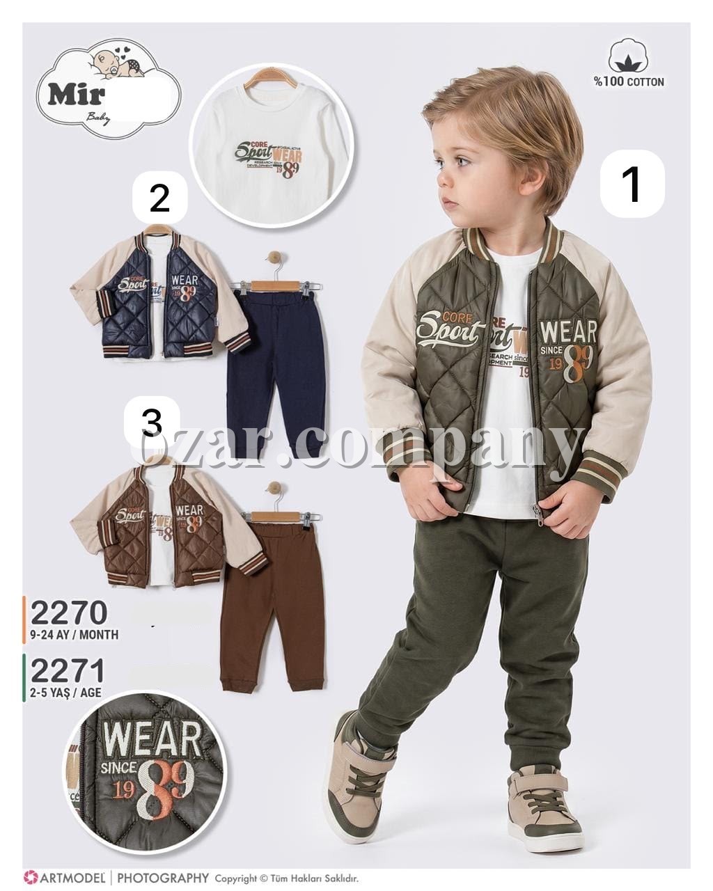 Костюм Тройка Для Мальчика Mirkon Baby (2-3-4-5лет)