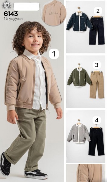 Костюм Тройка Для Мальчика Bontino (1-2-3-4-5лет) 