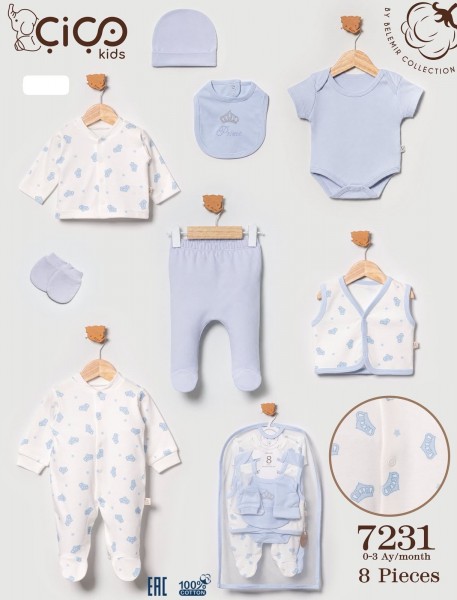 Набор Для Мальчика Cico Kids (0-3мес.)