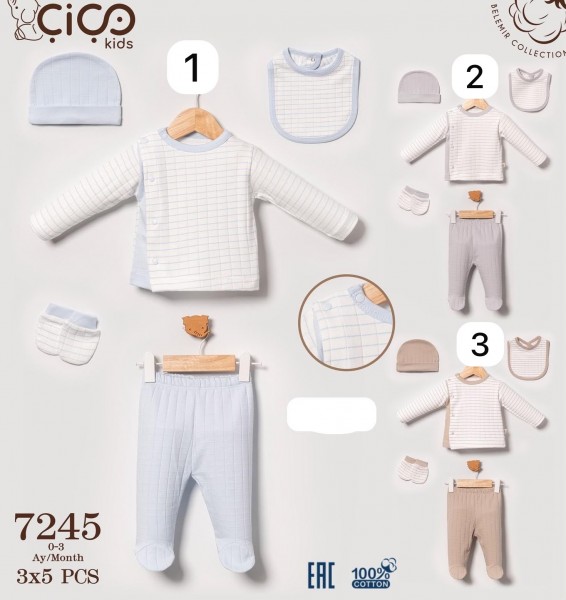 Комплект Для Мальчика Cico Kids (0-3мес.)