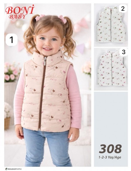 Жилетка Для Девочки Boni (1-2-3лет) 