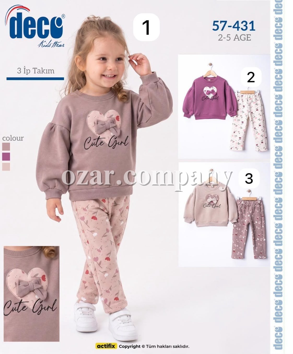 Костюм Тринитка Для Девочки Deco (2-3-4-5лет)
