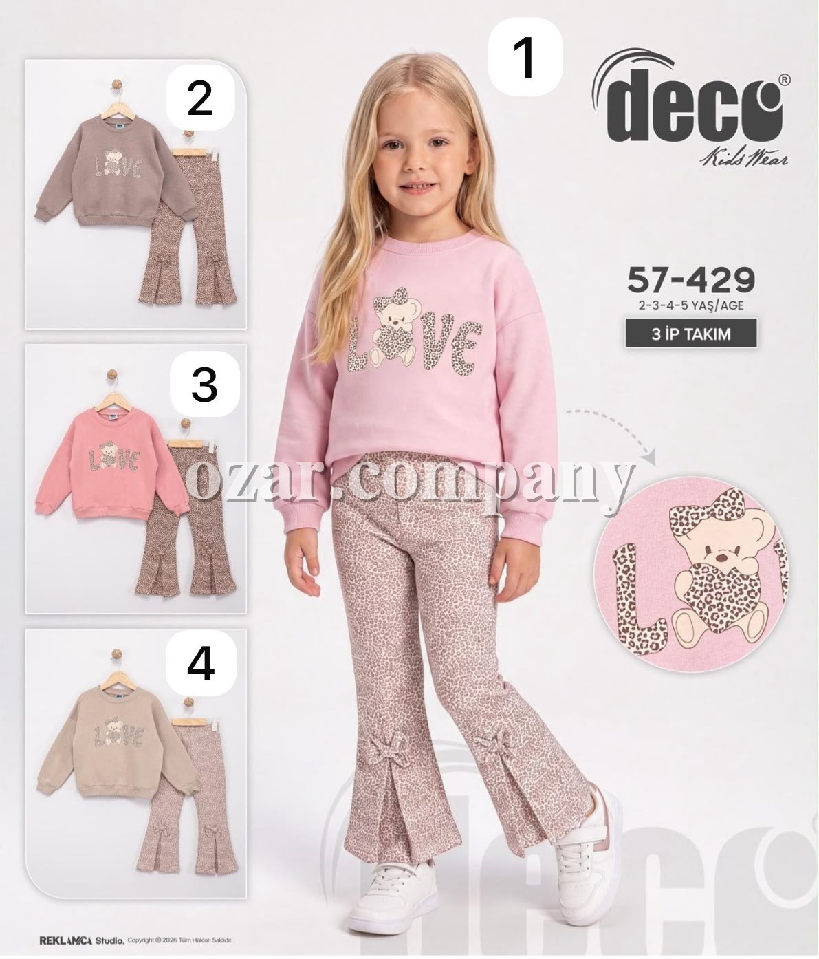 Костюм Тринитка Для Девочки Deco (2-3-4-5лет)