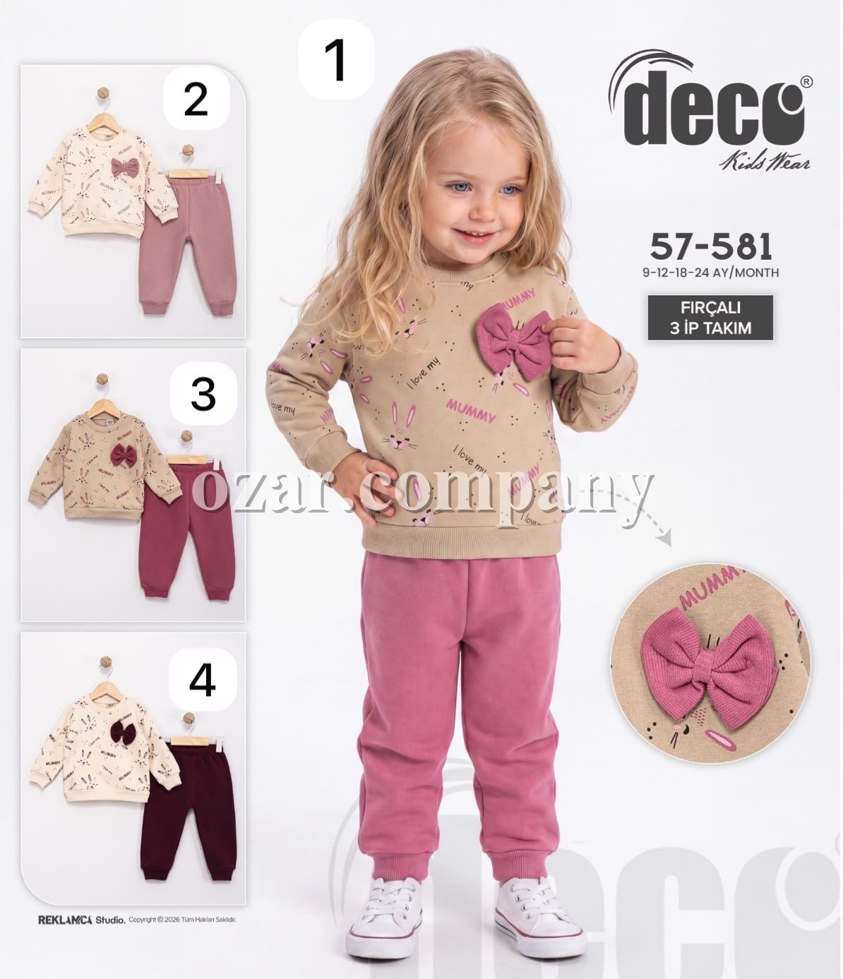 Костюм Тринитка Для Девочки Deco (9-12-18-24мес.)