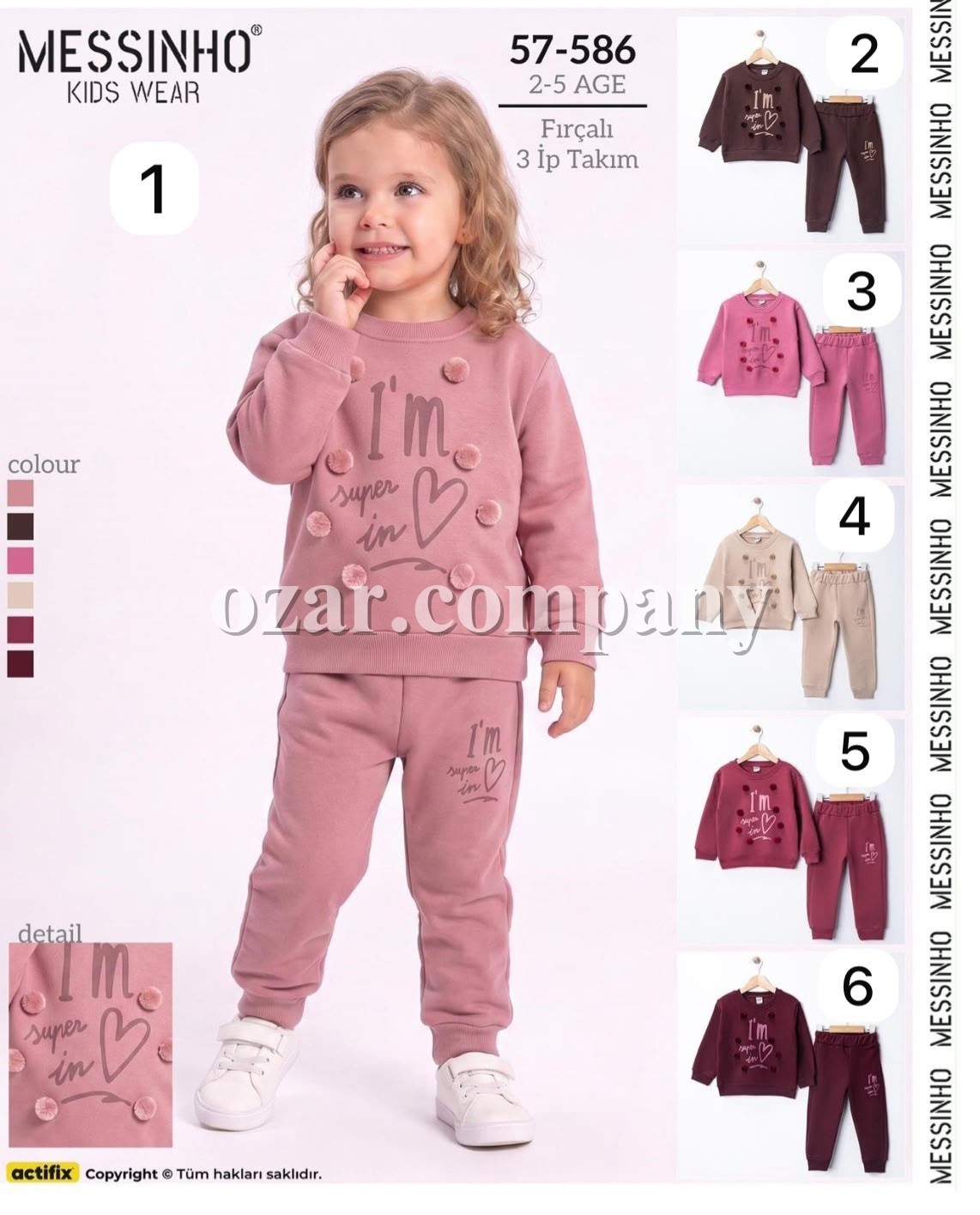Костюм Тринитка Для Девочки Messinho (2-3-4-5лет)