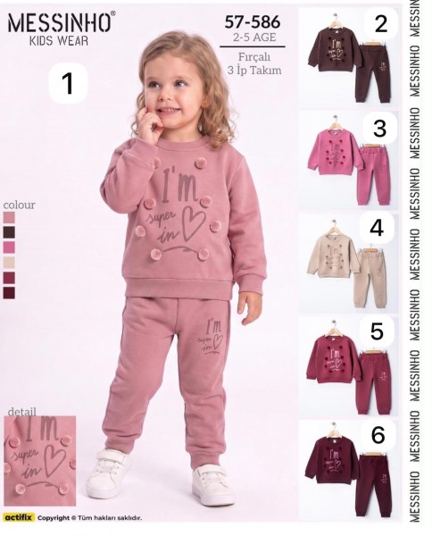 Костюм Тринитка Для Девочки Messinho (2-3-4-5лет)