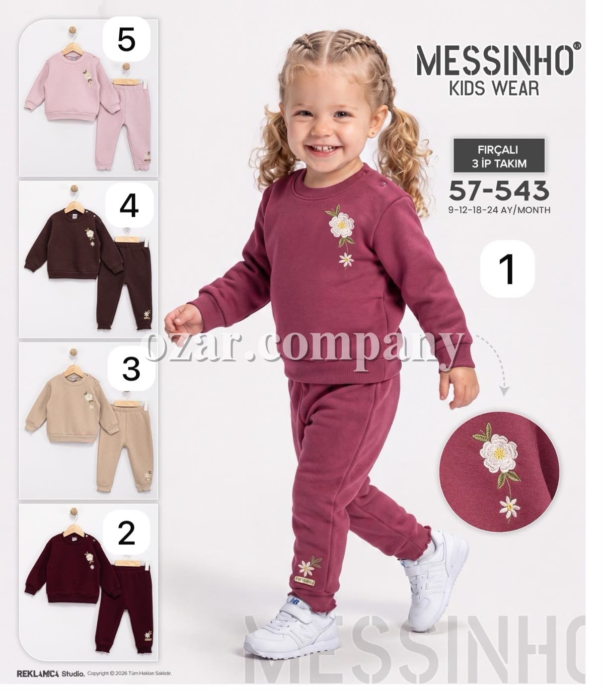 Костюм Тринитка Для Девочки Messinho (9-12-18-24мес.)