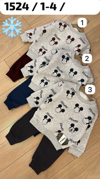 Костюм На Флисе Для Мальчика Feely Kids (1-2-3-4лет) 