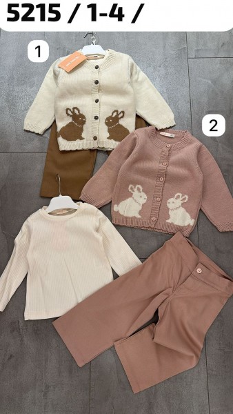 Костюм Тройка Для Девочки Baby Rose (1-2-3-4лет) 