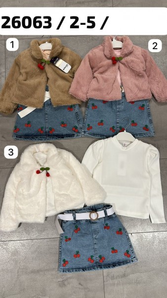 Костюм Тройка Для Девочки Bellarose (2-3-4-5лет)