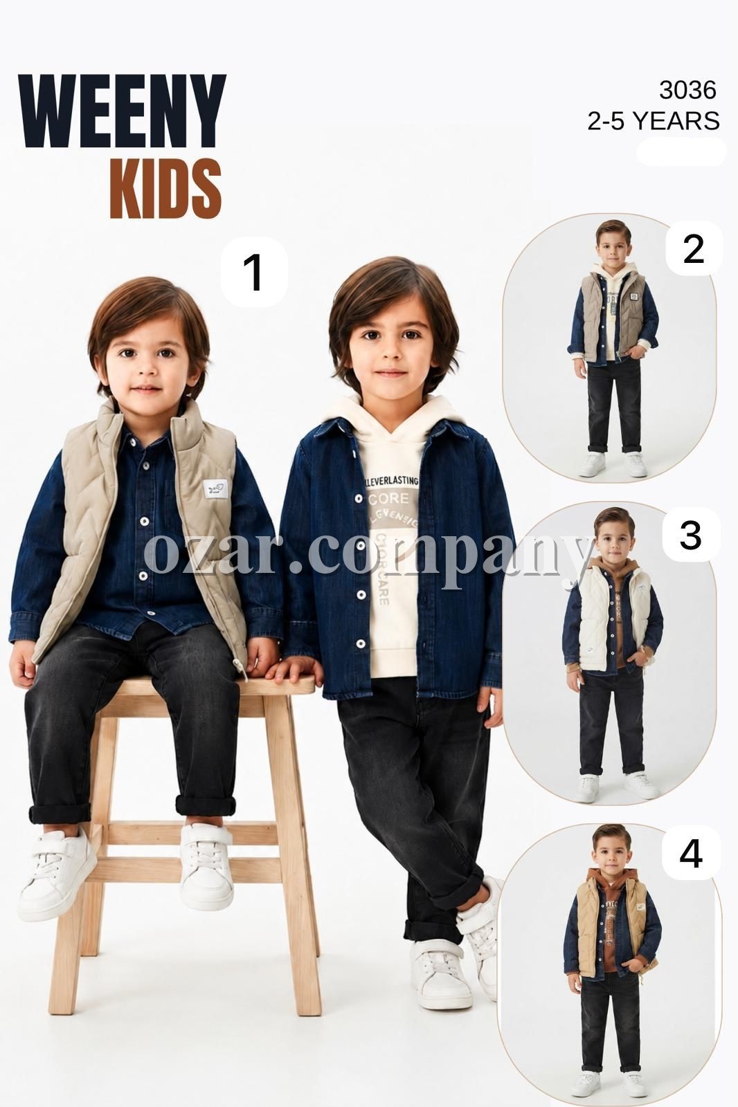 Костюм Четвёрка Для Мальчика Weeny Kids (2-3-4-5лет)