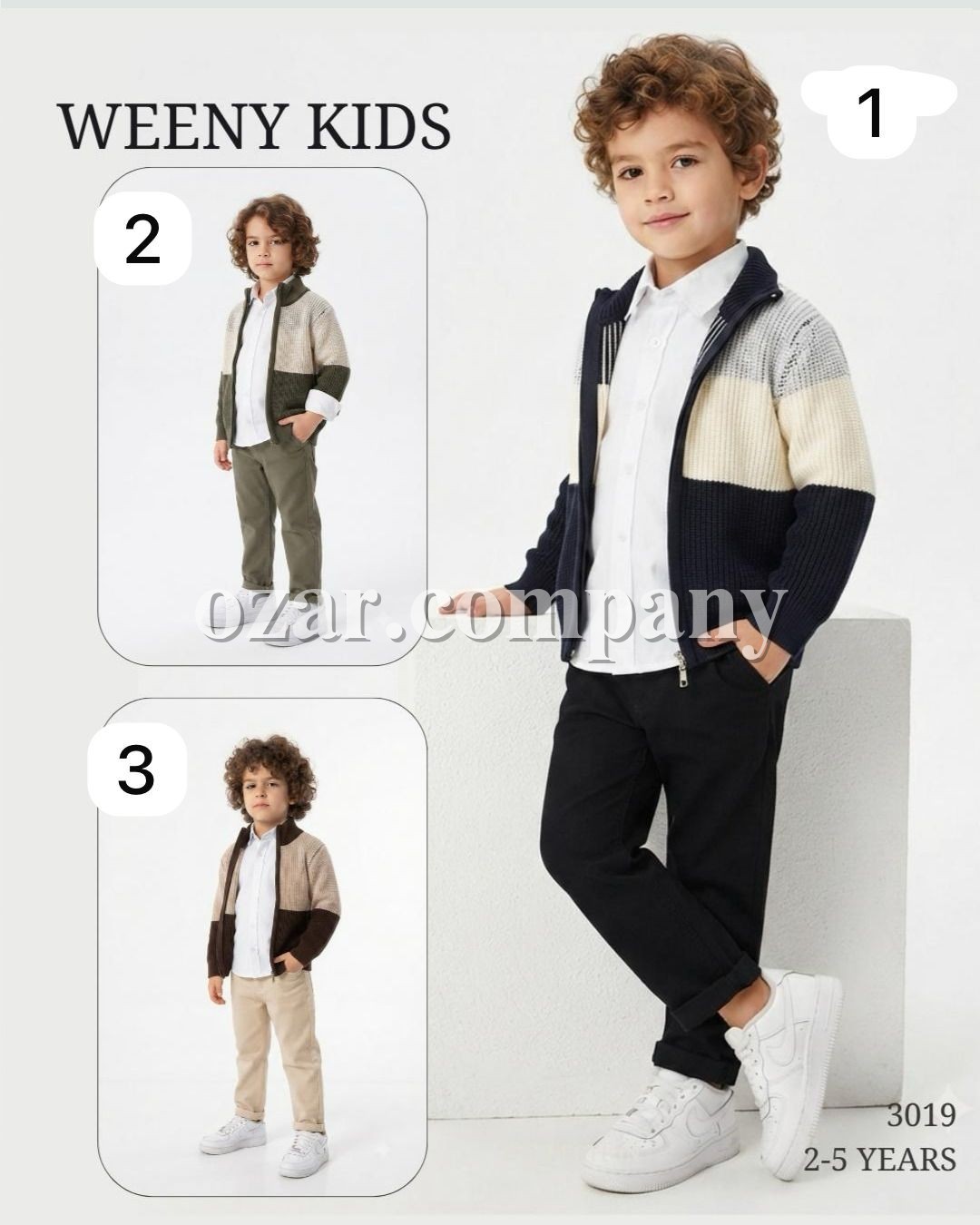 Костюм Тройка Для Мальчика Weeny Kids (2-3-4-5лет)