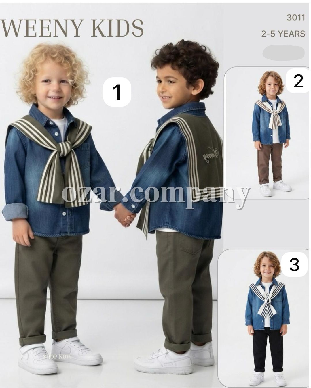 Костюм Тройка Для Мальчика Weeny Kids (2-3-4-5лет)