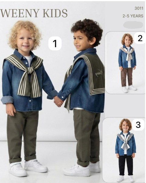 Костюм Тройка Для Мальчика Weeny Kids (2-3-4-5лет)