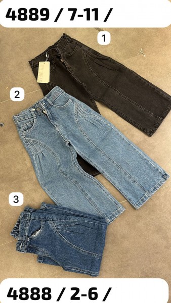 Джинсы Для Девочки City Wear (2-3-4-5-6лет) 