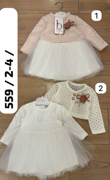 Нарядное Платье Для Девочки Bulsen (2-3-4лет) 