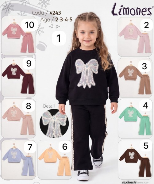 Костюм Тринитка Для Девочки Limones (2-3-4-5лет)