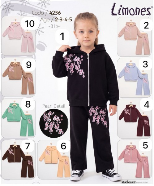 Костюм Тринитка Для Девочки Limones (2-3-4-5лет)